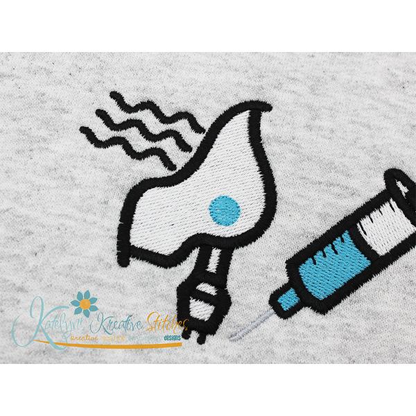 Nebulizer - Filled and Outline Versions, 2 image