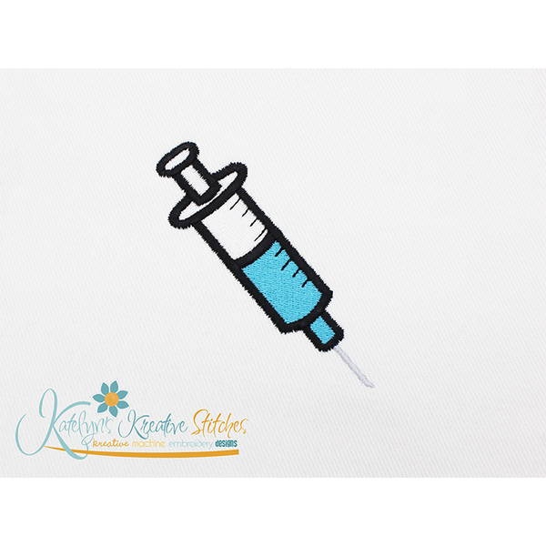 Syringe - Filled and Outline Versions, 2 image