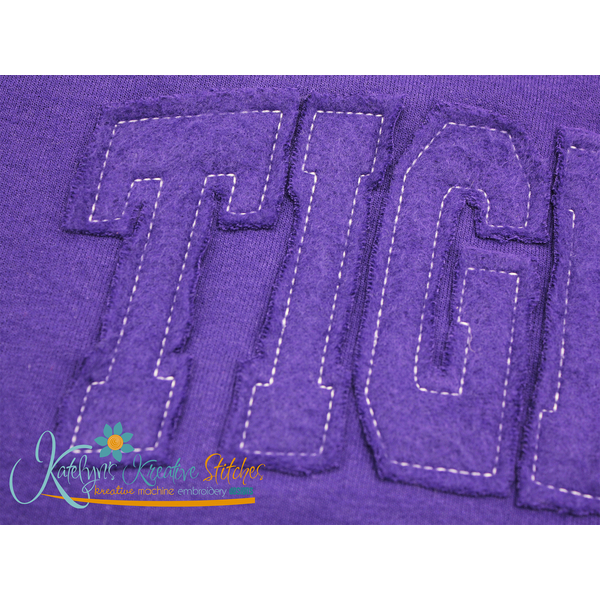 How to make a Tone on Tone Sweatshirt using our Arched Files - FREE, 3 image