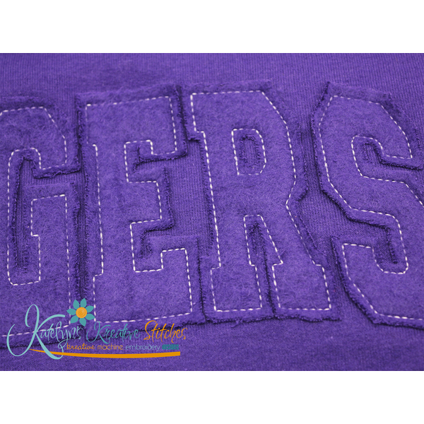 How to make a Tone on Tone Sweatshirt using our Arched Files - FREE, 4 image