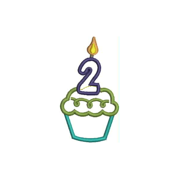 Birthday Cupcake 2