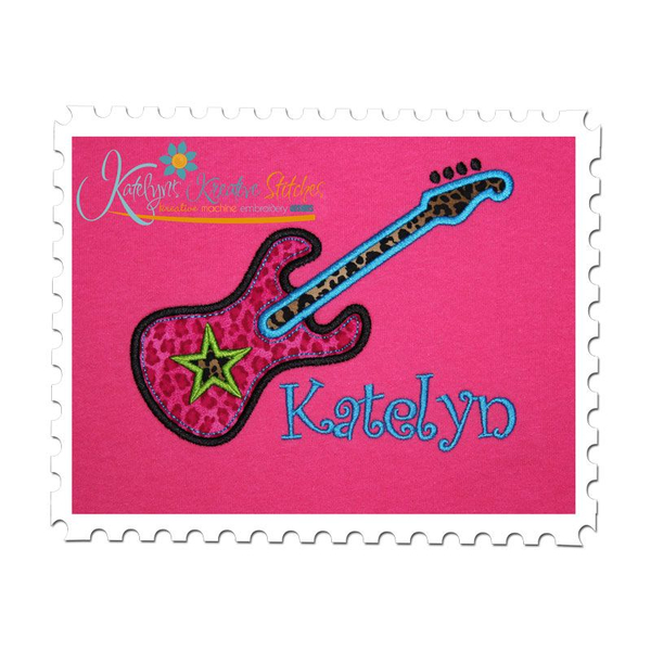 Guitar Applique 1