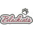 Blackcats Applique Script Satin Snap Shot