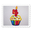 Fourth Applique Cupcake