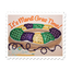 Mardi Gras King Cake Applique