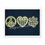 Peace Love and Paw Applique