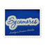 Sycamores Applique Script stitched by Beth