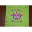 Composition Book Cover with Princess Crown