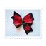 Mini Apple Applique Hairbow
