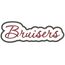 Bruisers Applique Script Satin Snap Shot