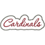 Cardinals Applique Script Zig Zag Snap Shot