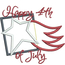 Happy 4th of July Applique Snap Shot