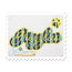 Grizzlies Applique Script Satin