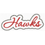 Hawks Applique Script Zig Zag Snap Shot