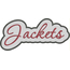 Jackets Applique Script Satin Snap Shot
