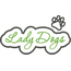 Lady Dogs Applique Script Satin Snap Shot