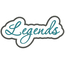 Legends Applique Script Satin Snap Shot