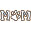 MOM Applique with Paw Snap Shot