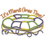 Mardi Gras King Cake Applique Snap Shot