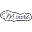 Miners Applique Script Satin Snap Shot