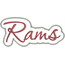 Rams Applique Script Zig Zag Snap Shot