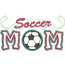 Soccer Mom Applique with a Twist Snap Shot