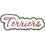 Terriers Applique Script Satin Snap Shot