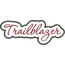Trailblazer Applique Script Satin Snap Shot