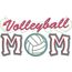 Volleyball Mom Applique Snap Shot