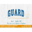 Guard Arched Embroidery