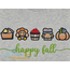 Happy Fall Icon Embroidery - Filled and Outline Versions, 2 image
