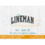 Lineman Arched Embroidery