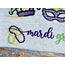 Mardi Gras Life Icon Embroidery - Filled and Outline Versions, 6 image