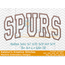 Spurs Arched Embroidery
