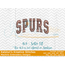 Spurs Arched Embroidery