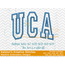 UCA Arched Embroidery