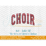 Choir Arched Embroidery