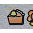 Pumpkin Pie Icon Embroidery