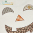 Quilted Jack o Lantern Face Applique Embroidery