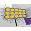 Stadium Lights Football Applique