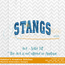 Stangs Arched Embroidery