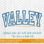 Valley Arched Embroidery