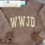 WWJD Arched Embroidery