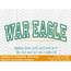 War Eagle Arched Embroidery