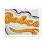 Bobcats Distressed Applique Close Up