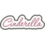 Cinderella Applique Script Satin Snap Shot