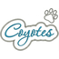 Coyotes Applique Script Zig Zag Snap Shot