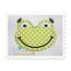 Frog Girl Applique