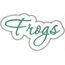 Frogs Applique Script Zig Zag Snap Shot