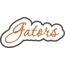 Gators Applique Script Satin Snap Shot